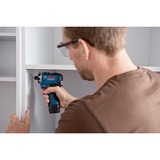 Bosch Professional Akkuschrauber GSR 12V-35 HX Professional, 12Volt blau/schwarz, 2x Li-Ion Akku 3Ah, L-BOXX