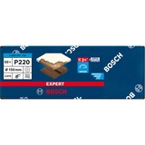 Bosch Professional Expert C470 Schleifblatt, Ø 150mm, K220 Multilochung 50 Stück, für Exzenterschleifer
