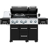 Broil King Gasgrill Imperial 690 IR schwarz/edelstahl, mit Infrarot-Seitenbrenner und Heckbrenner