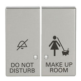 Busch-Jaeger Elektroniktaster zweiteilige Wippe mit Symbolik DND/MUR edelstahl, Retail