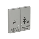 Busch-Jaeger Elektroniktaster zweiteilige Wippe mit Symbolik DND/MUR edelstahl, Retail