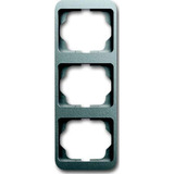 Busch-Jaeger Rahmen dreifach senkrecht alpha titan, Retail