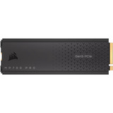 Corsair MP700 PRO 2 TB, SSD schwarz, PCIe 5.0 x4 | NVMe 2.0 | M.2 2280, mit Luftkühler