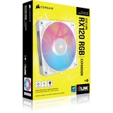 Corsair iCUE LINK RX120 RGB, Gehäuselüfter weiß