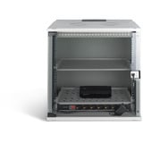 Digitus Netzwerk-Set SOHO Pro 19" 540x400 mm (BxT), IT-Schrank hellgrau, 12 Höheneinheiten