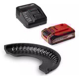 EINHELL Power X-Change Akku-Winkelschleifer TE-AG 18/125-2 Li Kit, 18Volt rot/schwarz, Li-Ion-Akku 4,0Ah