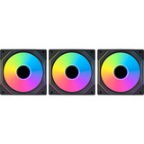 Lian Li UNI FAN SL-INF 120 RGB, Gehäuselüfter schwarz, Dreierpack, 120 mm
