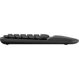 Logitech Wave Keys, Tastatur graphit, DE-Layout, Logi Bolt, Bluetooth, für Windows/macOS/ChromeOS/Android/Linux