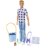 Mattel Camping Ken Puppe mit Zubehör 