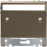 Merten Schrägauslass mit Schriftfeld, Abdeckung Retail