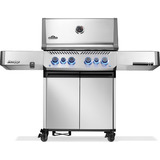 Napoleon Gasgrill Prestige 500 Edelstahl silber, mit SIZZLE ZONE und Heckbrenner, Modell 2025