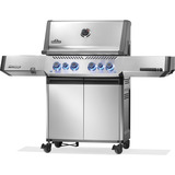 Napoleon Gasgrill Prestige 500 Edelstahl silber, mit SIZZLE ZONE und Heckbrenner, Modell 2025