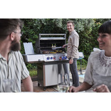 Napoleon Gasgrill Prestige 500 Edelstahl silber, mit SIZZLE ZONE und Heckbrenner, Modell 2025