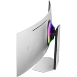 Samsung Odyssey S49DG954SU OLED G95SD, Gaming-Monitor 124 cm (49 Zoll), silber, DQHD, Curved, FreeSync Premium Pro, G-Sync kompatibel, 240Hz Panel