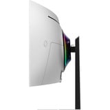 Samsung Odyssey S49DG954SU OLED G95SD, Gaming-Monitor 124 cm (49 Zoll), silber, DQHD, Curved, FreeSync Premium Pro, G-Sync kompatibel, 240Hz Panel
