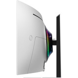 Samsung Odyssey S49DG954SU OLED G95SD, Gaming-Monitor 124 cm (49 Zoll), silber, DQHD, Curved, FreeSync Premium Pro, G-Sync kompatibel, 240Hz Panel