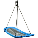 Schildkröt Nestschaukel Oval blau/schwarz