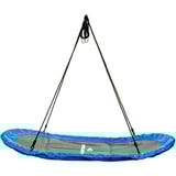 Schildkröt Nestschaukel Oval blau/schwarz