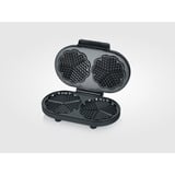 Severin Doppel-Waffeleisen Black Line WA2118 schwarz, 1.200 Watt