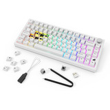 Sharkoon SKILLER SGK55W, Gaming-Tastatur weiß, DE-Layout, Sharkoon Linear