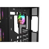 Thermaltake View 380 XL WS ARGB Black, Tower-Gehäuse schwarz/holz, Tempered Glass x 2, Holz-Struktur