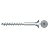 fischer Spanplattenschraube ClassicFast II 4,5x50 Senkkopf TX 500 Stück, mit Teilgewinde, verzinkt