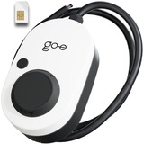 go-e Charger Gemini 2.0, 22 kW (32A 3-phasig), Wallbox weiß/schwarz, ohne Kabel, 4G/LTE