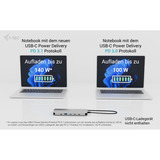 i-tec USB-C Metal Nano 3x Display Dock, Dockingstation aluminium, 2x HDMI, 1x USB-C Vvideo, Power Delivery 140W