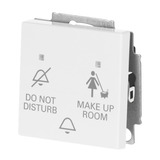 0 Klingeltasteneinsatz Do Not Disturb Make Up Room, Taster weiß, Retail