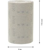 Bosch Professional Expert M480 Netzschleifrolle 115mm, K150, Schleifblatt 5 Meter Rolle, auch zum Handschleifen