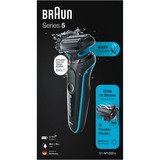 Braun Series 5 51-M1000s, Rasierer schwarz/türkis