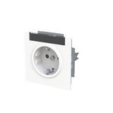 Busch-Jaeger Schutzkontaktsteckdose Schutzkontakt Safety Plus weiß, Retail