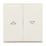 Busch-Jaeger Wippe zweiteilige Jalousieschalter weiß, Retail