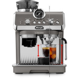 DeLonghi La Specialista Arte Evo Titan - Cold Brew , Espressomaschine titan/edelstahl