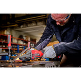 EINHELL Professional Akku-Winkelschleifer TP-AG 18/125 F Li BL - Solo, 18Volt rot/schwarz, ohne Akku und Ladegerät