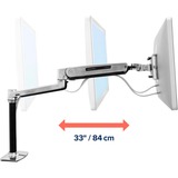 Ergotron LX Monitor Arm Steh-Sitz, Monitorhalterung aluminium