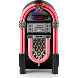 Karcher JB 6608D, Kompaktanlage schwarz/mehrfarbig, Plattenspieler, CD/MP3-Player, USB/SD für MP3, Radio, Bluetooth