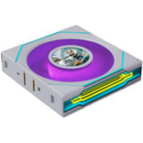 Lian Li UNI FAN SL-INF LCD FLEX 120 Wireless, Gehäuselüfter weiß,  3er Pack mit Controller, 120 mm