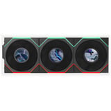 Lian Li UNI FAN TL LCD FLEX 120 Wireless, Gehäuselüfter schwarz, 3er Pack mit Controller, 124 mm