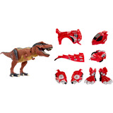 MGA Entertainment Armorsaurs Armor-Up - T-Rex Ajax , Spielfigur 