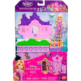 Mattel Disney Prinzessin Rapunzel kleines Puppenhaus Schloss mit Puppe und Zubehör 