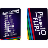 Mattel Phase zehn Flip Kartenspiel mit beidseitig bedruckten Karten und speziellen Flip-Karten 