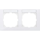 Merten Rahmen zweifach weiß, Retail
