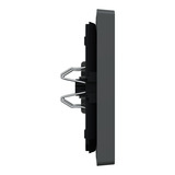 Merten Wippe für Rollladenschalter, einteilige Wippe, lackierter Thermoplast, matt, Typ MEG3855-6034 anthrazit, Retail