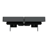 Merten Wippe für Rollladenschalter, einteilige Wippe, lackierter Thermoplast, matt, Typ MEG3855-6034 anthrazit, Retail