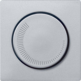 Merten Zentralplatte für Drehzahlsteller aluminium, Retail