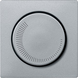 Merten Zentralplatte für Drehzahlsteller aluminium, Retail