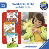 Ravensburger Wieso? Weshalb? Warum? Stickerheft - Dinosaurier, Lernbuch 