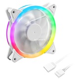 Sharkoon SHARK Blades PWM RGB Fan, Gehäuselüfter weiß, 120 mm