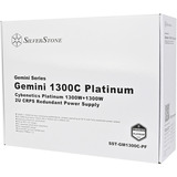 SilverStone Gemini 1300C Platinum, PC-Netzteil 1300 Watt